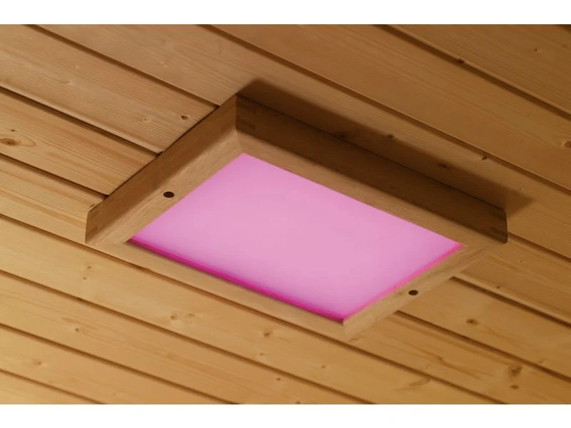 Karibu LED Farblicht Größe 2 inkl. Fernbedienung 3m