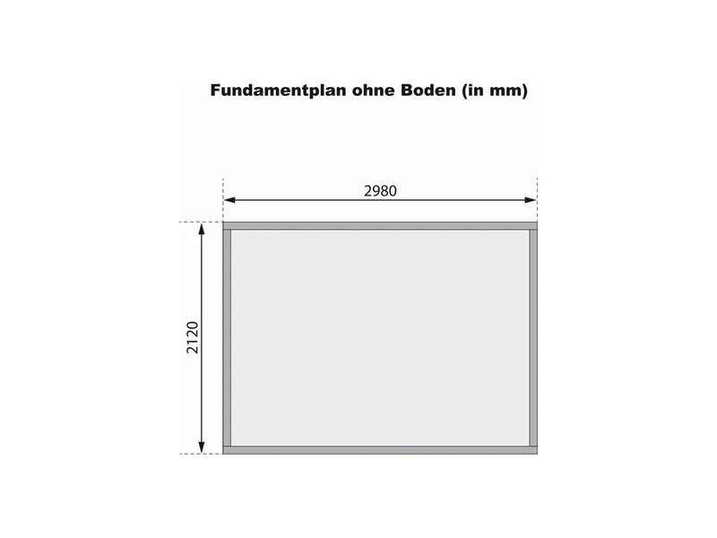 Karibu Gartenhaus Askola 4 natur 19 mm