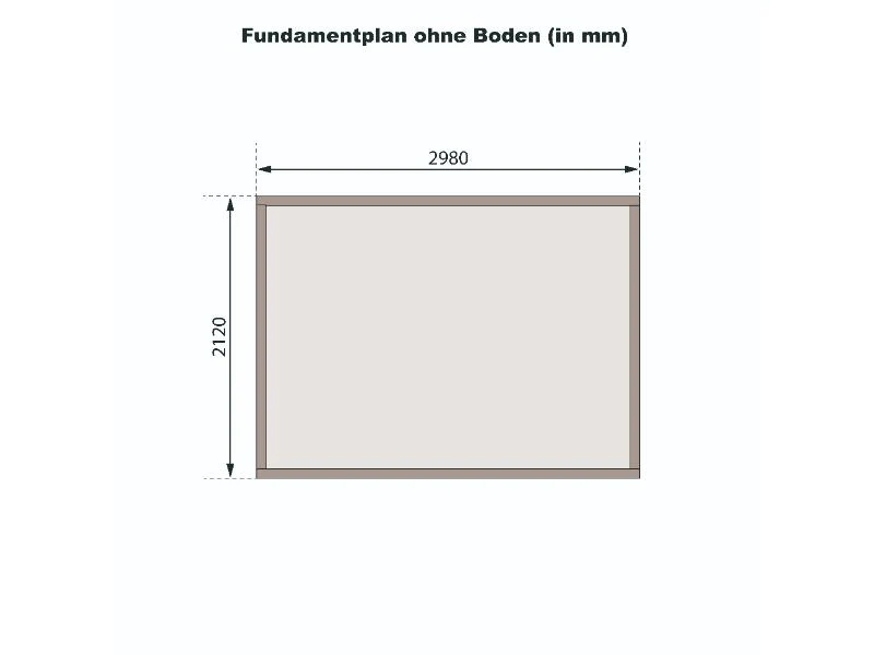 Karibu Gartenhaus Askola 4 natur 19 mm