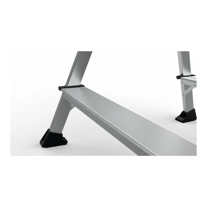 B-Ware Zarges Arbeitspodest XLstep P 2x4 Stufen stabil und beidseitig begehbar 150kg