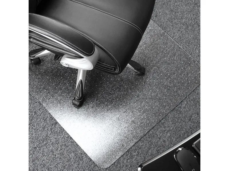 B-Ware Cleartex Bodenschutzmatte Stuhlunterlage Polycarbonat Transparent Teppich 119x89