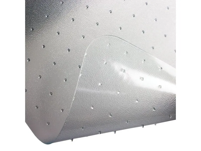 B-Ware Cleartex Bodenschutzmatte Stuhlunterlage Polycarbonat Transparent Teppich 119x89