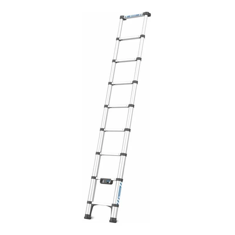 B-Ware ZARGES Compactstep L Teleskop-Sprossen-Anlegeleiter 9 Sprossen 2,66m 8,4kg