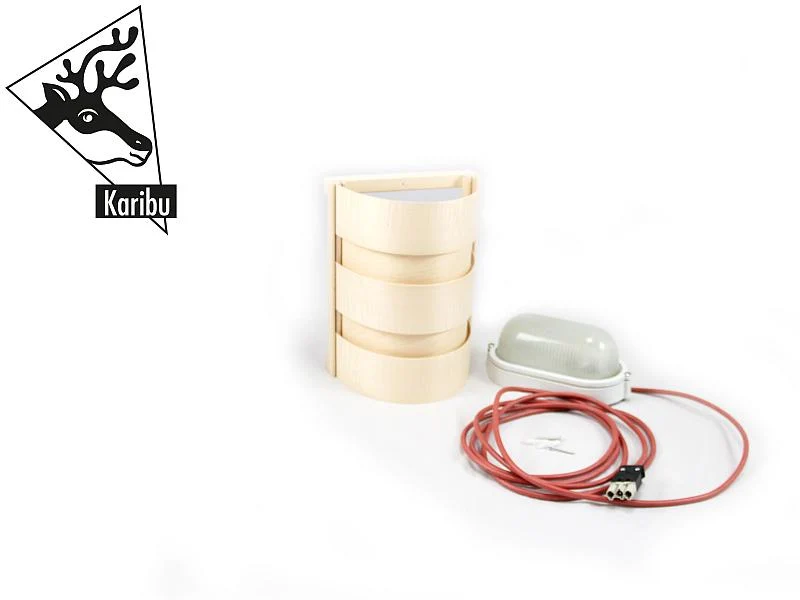 Karibu Saunaleuchte Classic Plug and Play