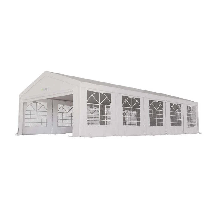 B-Ware Gartenzelt Partyzelt Gala 5x10m Pavillon wasserdicht UV-Schutz für Party Garten