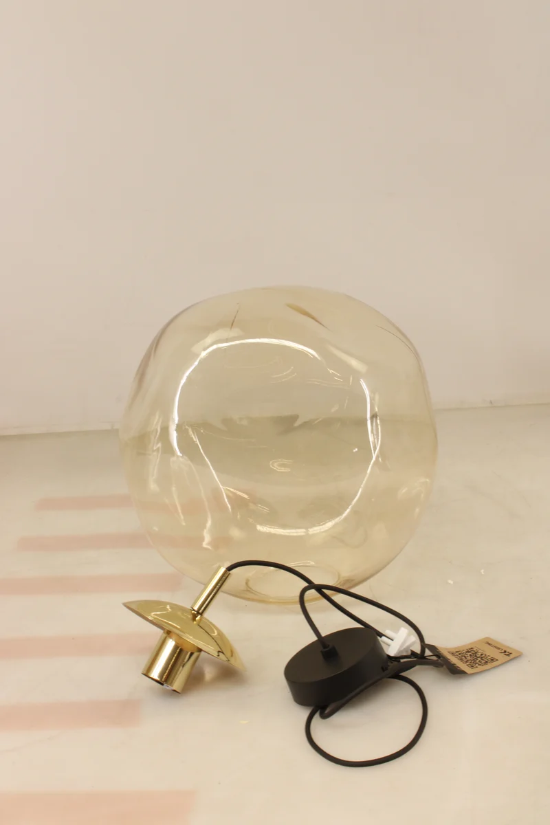 B-Ware Euluna Glas-Hängeleuchte Sol Deckenlampe Lampe Leuchte E27 Glas SIEHE TEXT/FOTO