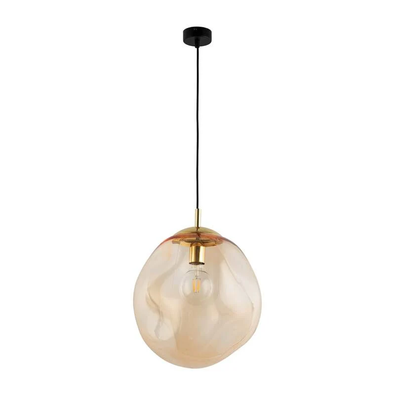 B-Ware Euluna Glas-Hängeleuchte Sol Deckenlampe Lampe Leuchte E27 Glas SIEHE TEXT/FOTO