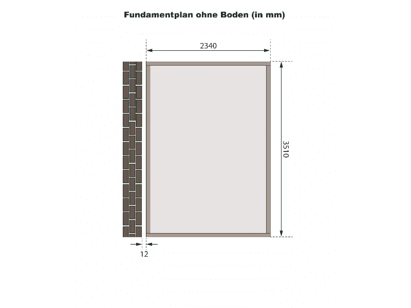 Karibu Gartenhaus Bomlitz 4 natur 19 mm