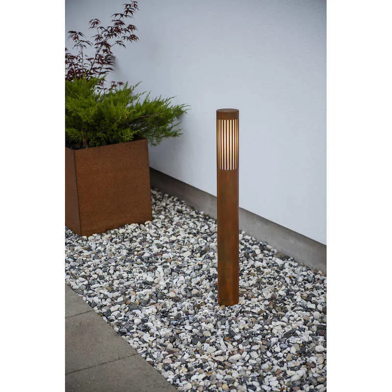 B-Ware Konstsmide Wegeleuchte Gartenleuchte Outdoor Beleuchtung PISTOIA rost E27