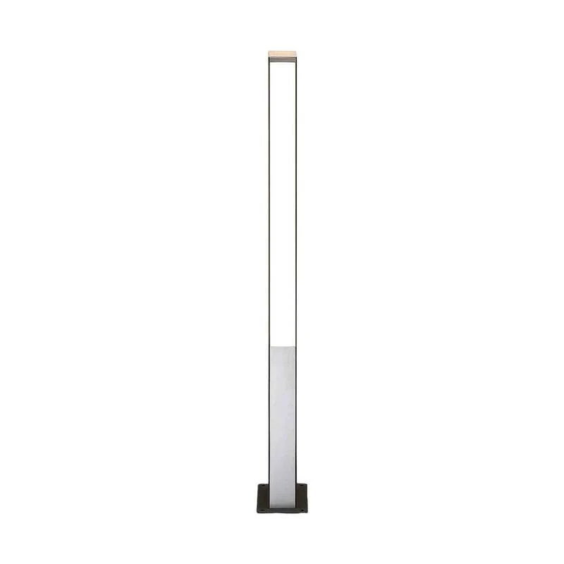B-Ware Lucande Wegeleuchte Aegisa LED Gartenlampe anthrazit 80cm IP54 Metall 12W