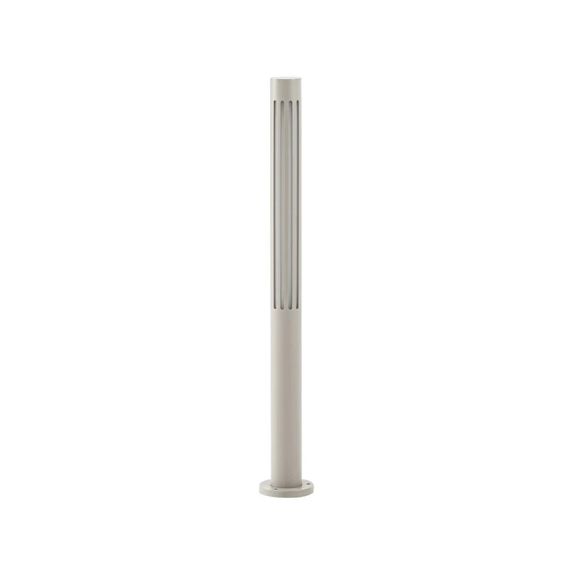 B-Ware Lindby Wegeleuchte Wegelampe LED Fjorya grau Aluminium Außenbeleuchtung 60 cm