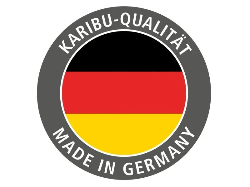 Sahib 2 - Karibu Sauna inkl. 9-kW-Ofen - ohne Dachkranz -
