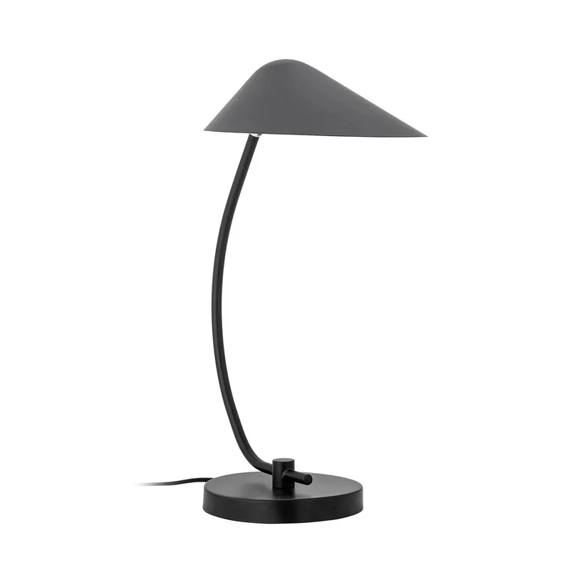 B-Ware Bloomingville Tischleuchte Lampe Nisella schwarz Schreibtischleuchte E14 Eisen