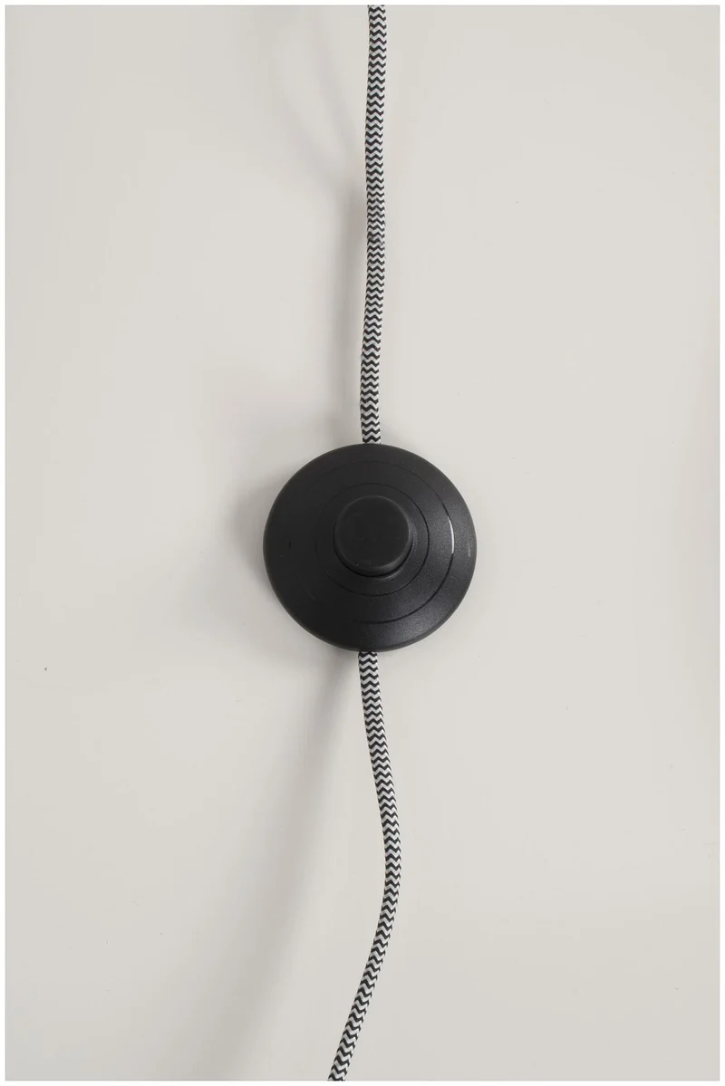 B-Ware Zuiver Stehleuchte Lampe BUCKLE HEAD schwarz höhenverstellbar Fußschalter 150 cm