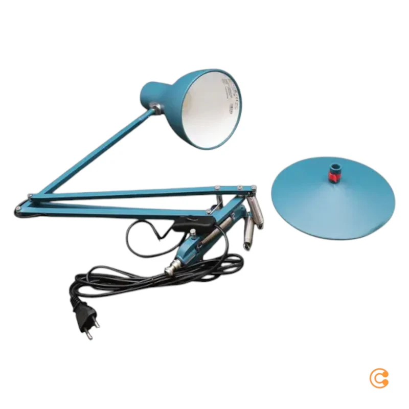 B-Ware Anglepoise Type 75 Tischleuchte Schreibtischleuchte Blau E27 SIEHE TEXT/FOTO