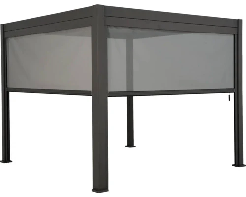 B-Ware Unbekannt 111 Sonnenrollo 400 cm anthrazit für Pergola Seitenwand
