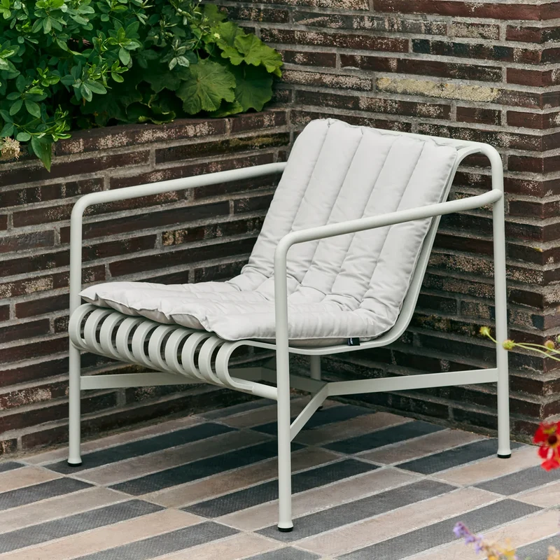 B-Ware HAY Sitzauflage Kissen Polster Dining Bench creme Palissade Kollektion Outdoor
