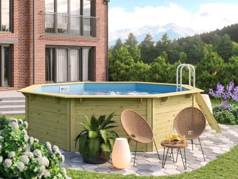 Karibu Pool Modell 2 X kdi - Folie Blau
