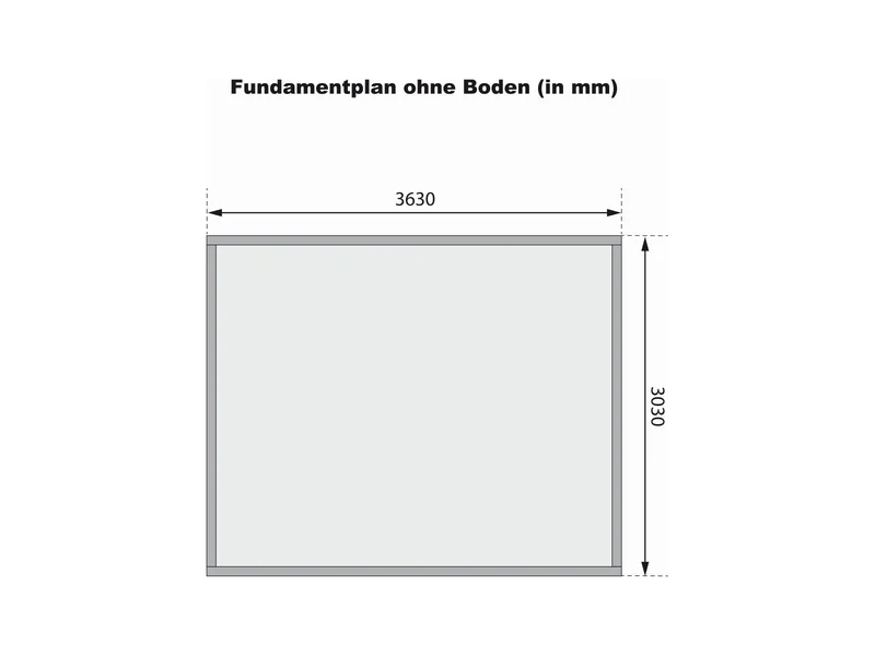 Karibu Gartenhaus Radeburg 2 terragrau mit Anbaudach 3,3 m und Rückwand