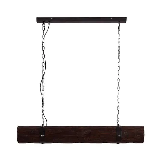 B-Ware Lucande Pendelleuchte Pendelleuchte Lampe Leuchte Hängeleuchte Legno Holzelement