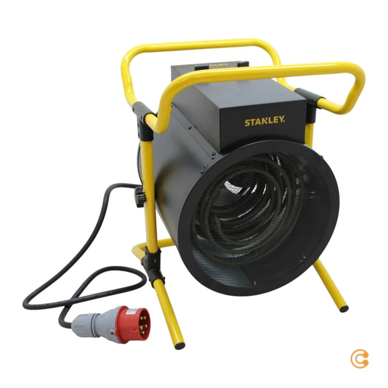 B-Ware Stanley Heizlüfter Heizer Lüfter Werkstatt Kompakt Wärme Schwarz/Gelb 90m²813