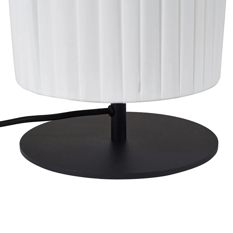 B-Ware Lindby Stehleuchte Virelle LED Lampe Leuchte Textil weiß 117cm E27 2-flammig