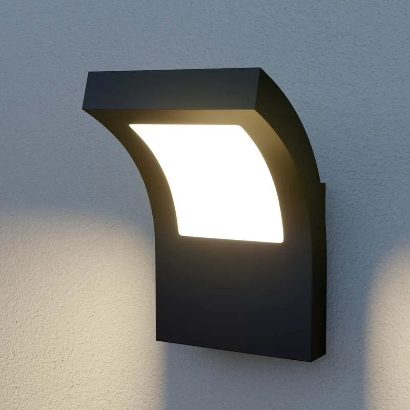 B-Ware Arcchio Advik LED-Außenwandleuchte Wandleuchte Außenlampe Wandlampe grafitgrau