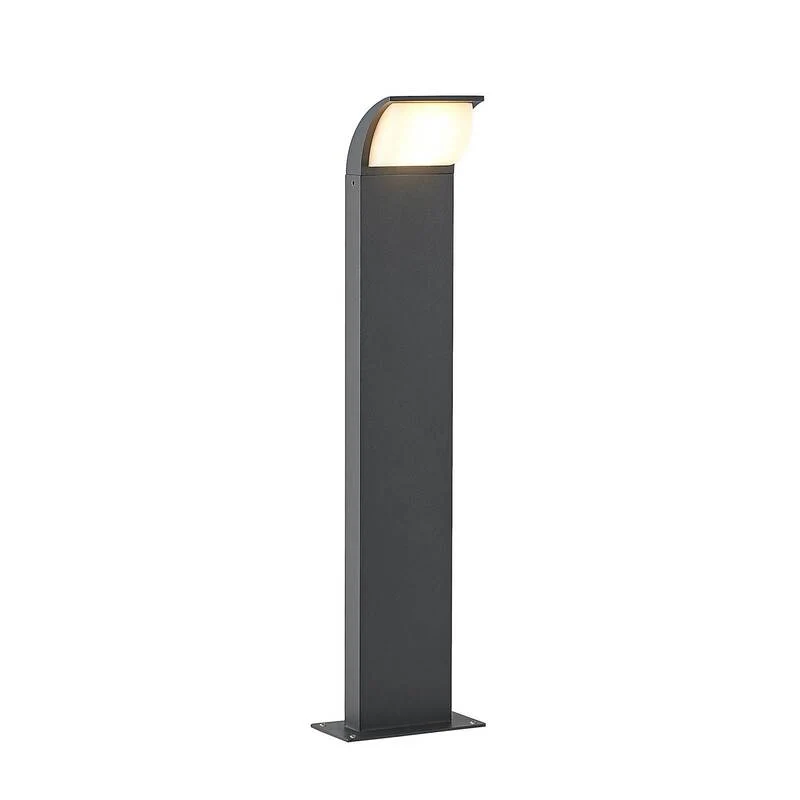 B-Ware Lucande Sockelleuchte Wegeleuchte LED Tinna anthrazit IP65 Aluminium Polycarb823