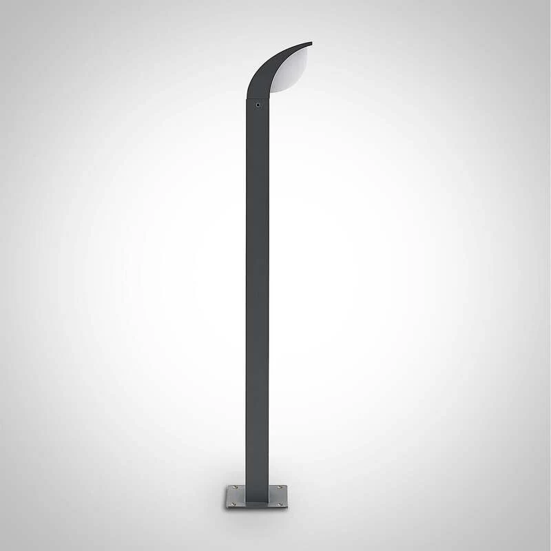 B-Ware Lucande Sockelleuchte Wegeleuchte LED Tinna anthrazit IP65 Aluminium Polycarb823