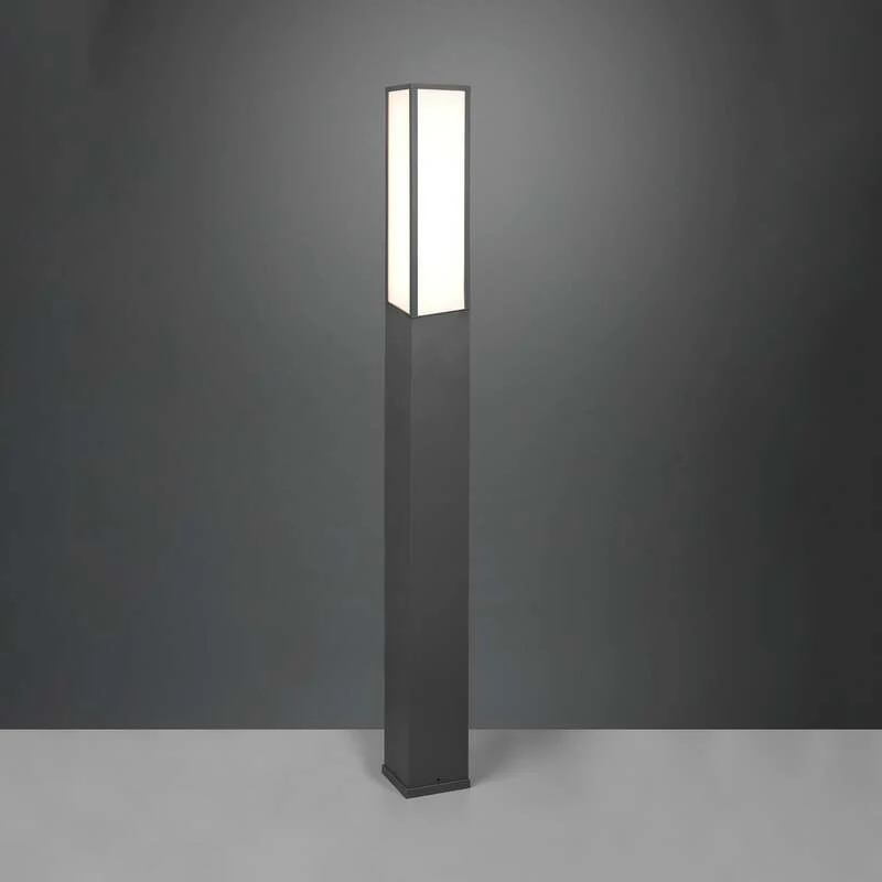 B-Ware Trio Lighting Wegeleuchte Außenleuchte LED Fuerte anthrazit Aluminium IP54