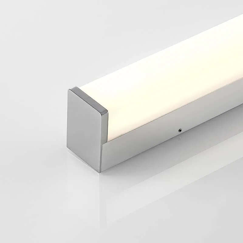 B-Ware Lindby Spiegelleuchte Badezimmerleuchte LED Klea chrom Badezimmerlampe Aluminium