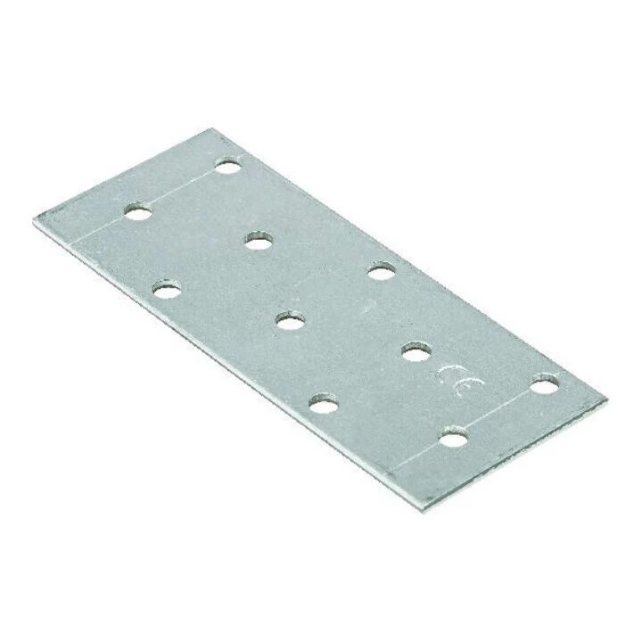 B-Ware domax Flachverbinder Lochplatte Universallochung Möbelbau verzinkt 40x16cm 2mm