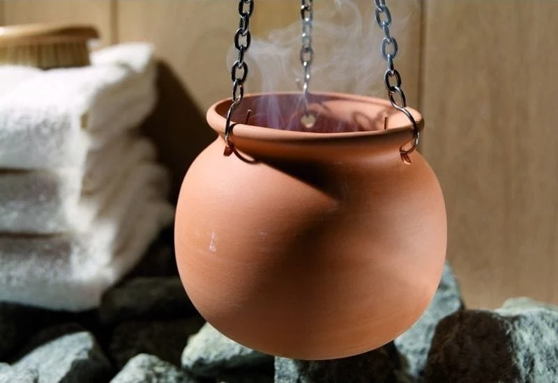 Karibu Sauna Aroma- und Aufgusstopf