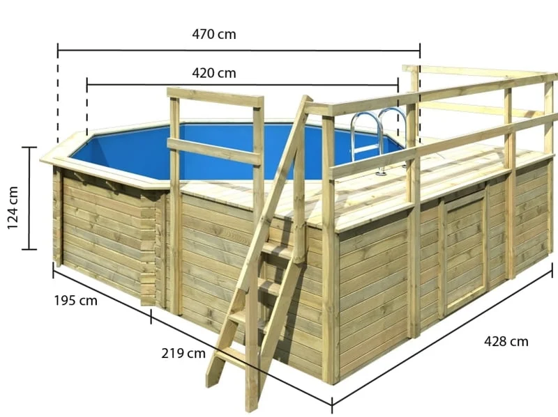 Karibu Pool Modell 2 Variante D
