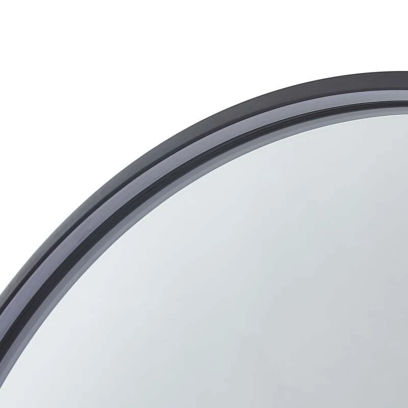 B-Ware Lucande LED Spiegel Miren CCT Ablage schwarz Aluminium 60cm IP44 Badezimmerlampe