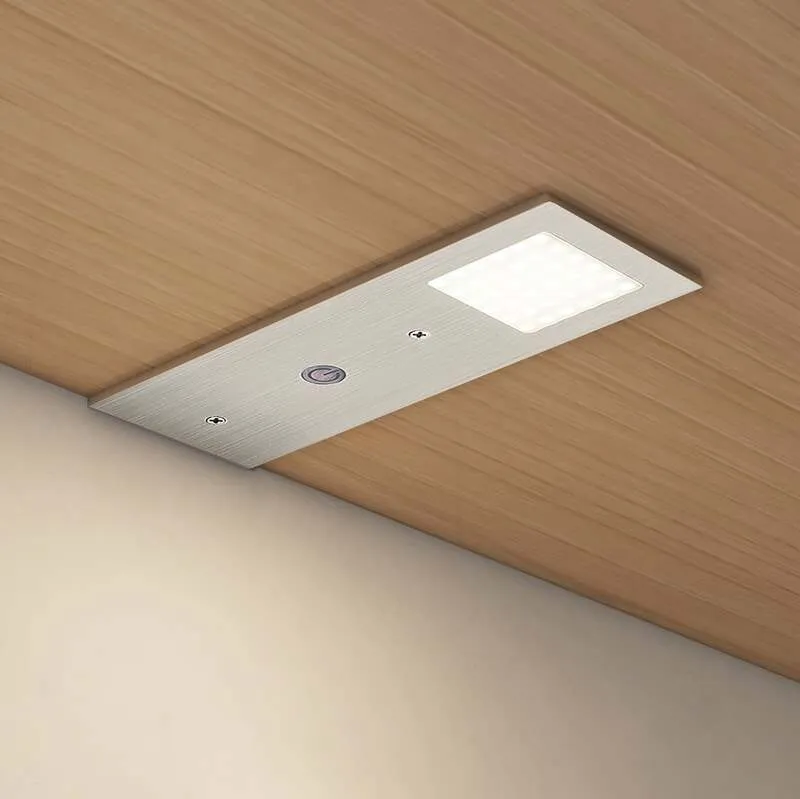 B-Ware Arcchio Nortra LED-Unterbaulampen Lampe Unterbauleuchten Leuchte LED 3er-Set alu
