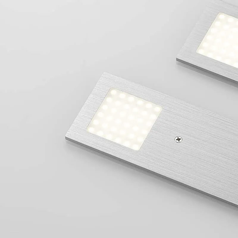 B-Ware Arcchio Nortra LED-Unterbaulampen Lampe Unterbauleuchten Leuchte LED 3er-Set alu