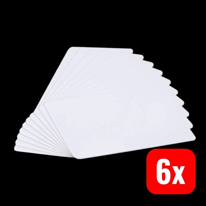 B-Ware Sygonix Transponder-Karte EM Karte 125 kHz überschreibbar 10er Set 55x85mm