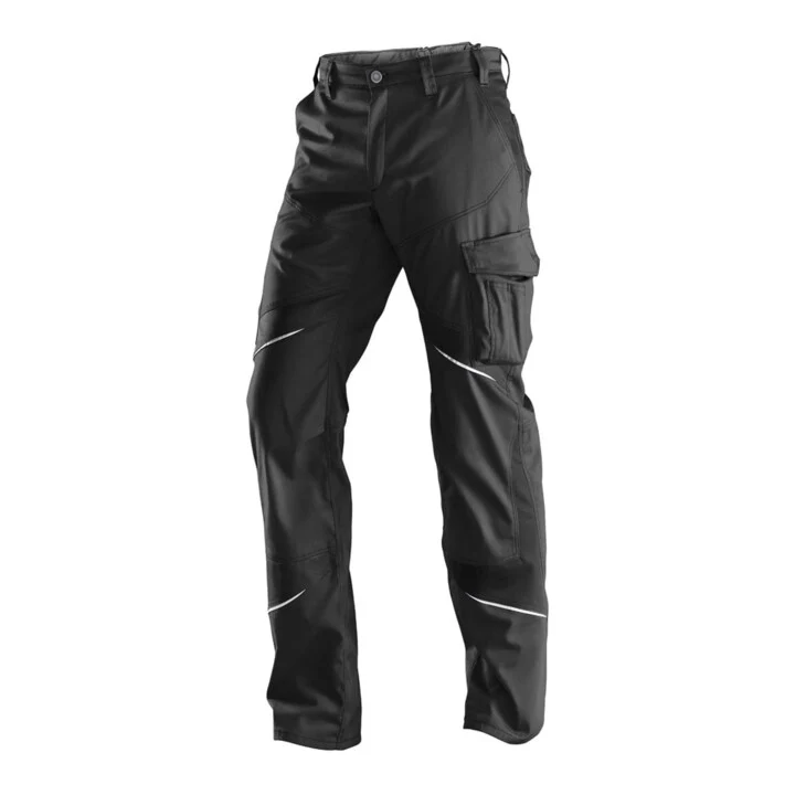 B-Ware Kübler Hose Arbeitshose Bundhose schwarz Größe 40 Seitentaschen Meterstabtasche
