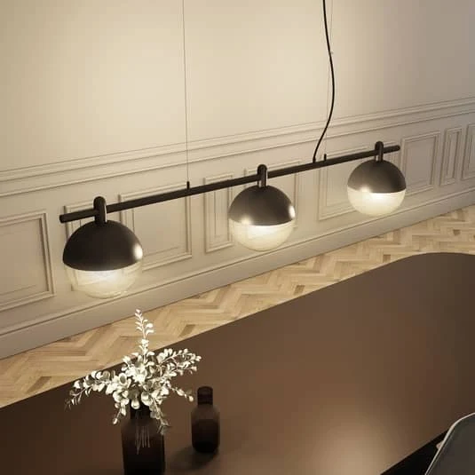 B-Ware Lucande Dustian Hängeleuchte, 3-fl., 124 cm Lampe Leuchte Hängeleuchte IP20 40W