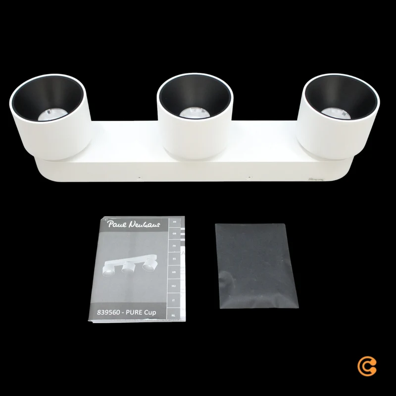 B-Ware Paul Neuhaus Deckenleuchte Lampe LED PURE CUP drehbar schwenkbar dimmbar weiß