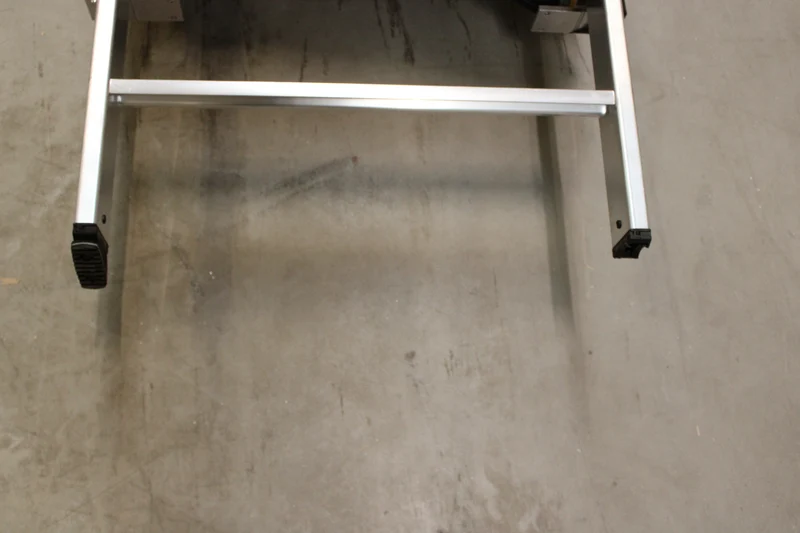 B-Ware Plattformleiter Podestleiter Günzburger Steigtechnik Aluminium SIEHE TEXT/FOTOS