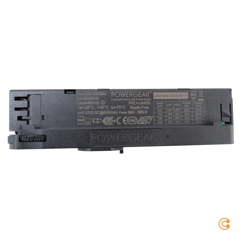B-Ware Deko Light Adapter Stromadapter 3Phasen Hochvolt Schienensystem Stromeinspeisung