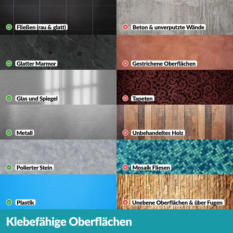 35x B-Ware WEISSENSTEIN Aufhänger Handtuchhaken Schwarz Edelstahl selbstklebend 35 STÜCK