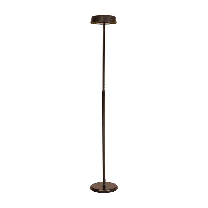 B-Ware Mantra Stehleuchte Lampe LED Leuchte Noa II Touchdimmer Stahl Schwarz 180 cm