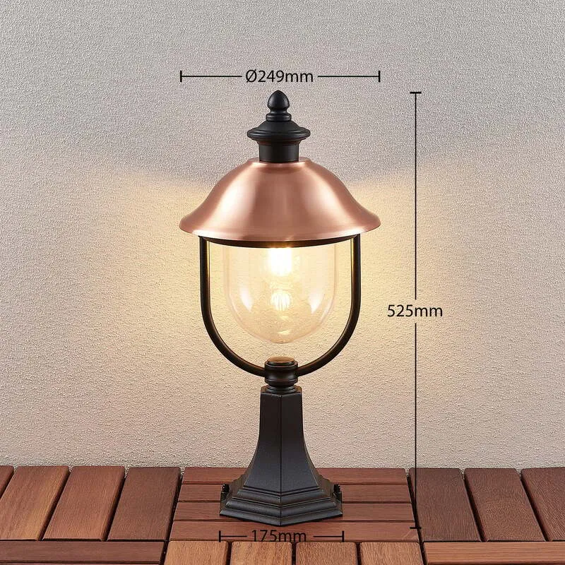 B-Ware Lindby Clint Sockelleuchte Gartenleuchte Wegeleuchte Wegelicht Laterne Lampe 225