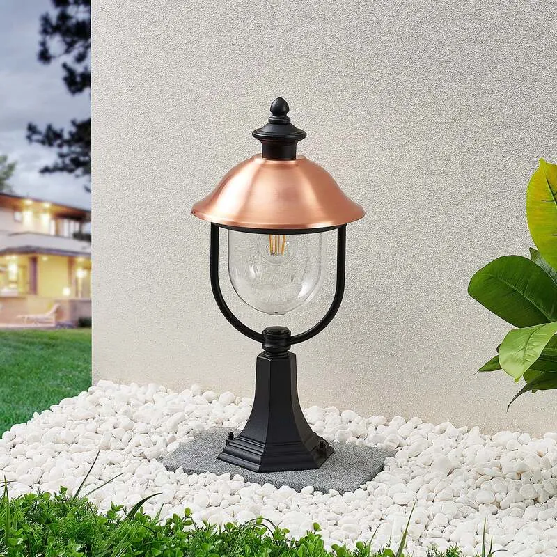 B-Ware Lindby Clint Sockelleuchte Gartenleuchte Wegeleuchte Wegelicht Laterne Lampe 225