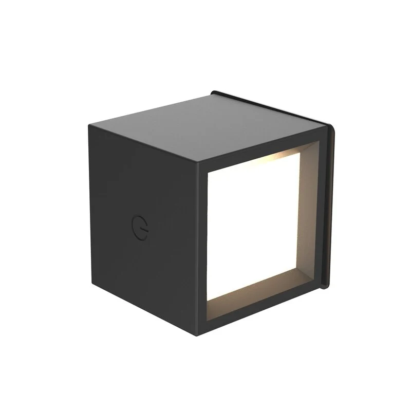 B-Ware Newgarden Wandleuchte Lampe LED Akku Box 8 schwarz Innenleuchte Wandlampe