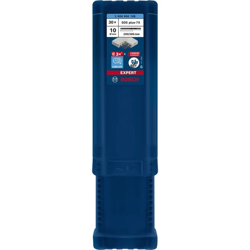 B-Ware Bosch EXPERT Hammerbohrer Bohrer Set Beton SDS Plus für Bohrhammer 30 Stück