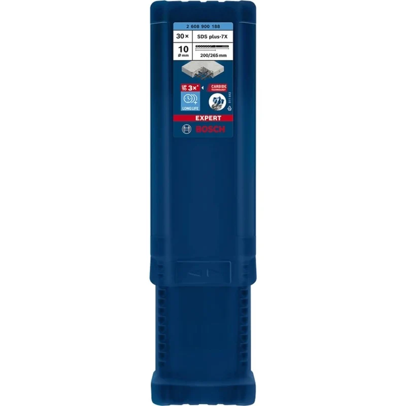 B-Ware Bosch EXPERT Hammerbohrer Bohrer Set Beton SDS Plus für Bohrhammer 30 Stück
